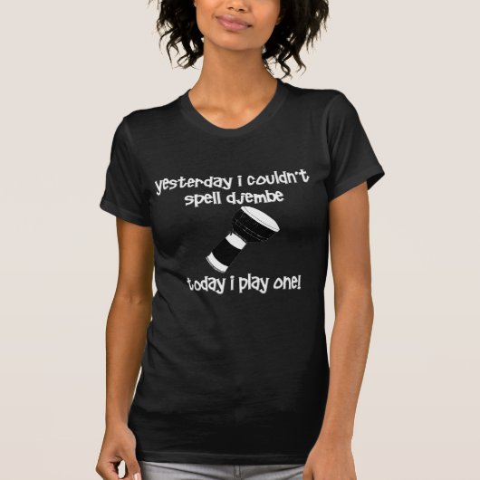 面白いジェンベ Tシャツ (正面)