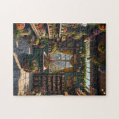 面白いジャマイカのフラワーショップ ジグソーパズル (横)