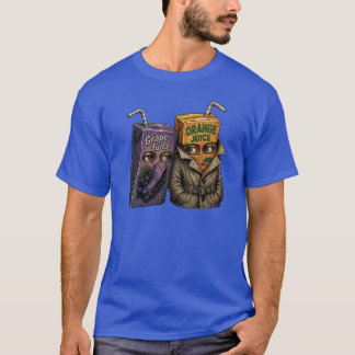 面白いジュースボックスのゴシップ Tシャツ