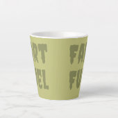面白いジョークギフト コーヒーマグ カフェラテマグ (正面)
