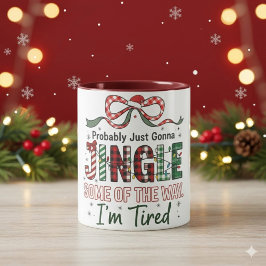 面白いジングル クリスマス 11オンス コーヒーマグ マグカップ