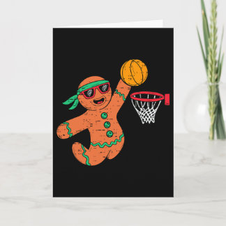 面白いジンジャーブレッドスケルトン クリスマス Xmas メンズ ボーイズ カード