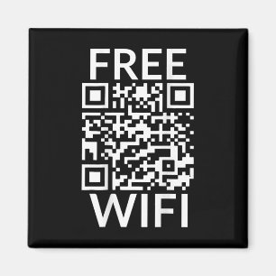 面白いスキャン無料WifiトランプダンシングいたずらQR大統領 マグネット