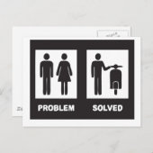 面白いスクーター ポストカード (正面/裏面)