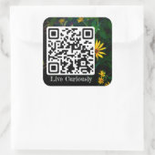 面白いステッカーを作る スクエアシール (バッグ)