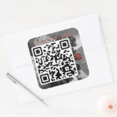 面白いステッカーを作る スクエアシール (封筒)