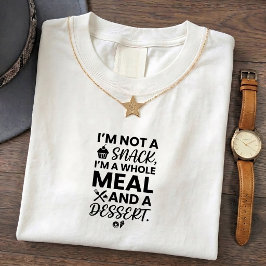 面白いスナックの名言Tシャツ Tシャツ