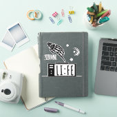 面白いスヌーズライフアラームクロック シール (iPadカバー)