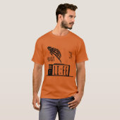 面白いスヌーズライフアラーム時計Tシャツ Tシャツ (正面フル)