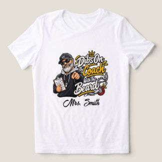 面白いスポーツ ヒゲのコーチに指名権 トライブレンドTシャツ