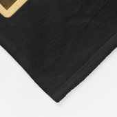 面白いスムとアライグマのフォトブースセルフィートラッシュフェア フリースブランケット (角)