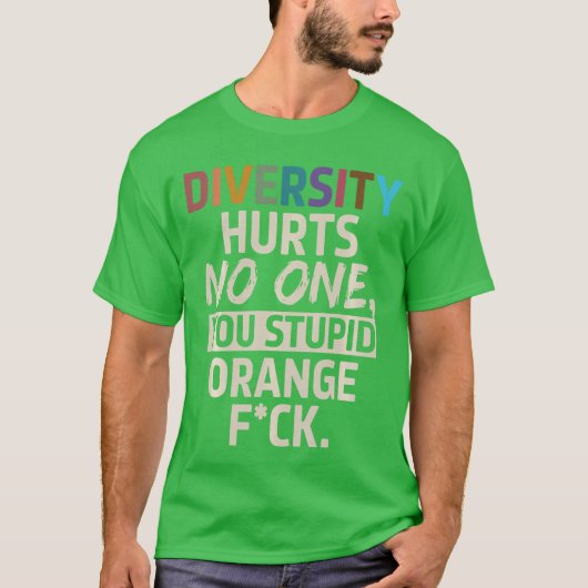 面白いスローガンの友達 Tシャツ (正面)