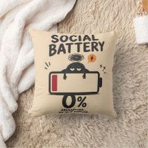 面白いソーシャルバッテリー0%充電中スロー 