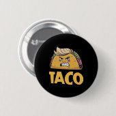面白いタコトランプはいつも臆病者 T.a.c.o (2 枚) 缶バッジ (正面&裏面)