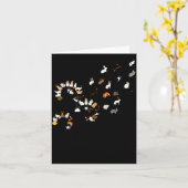 面白いタンポポウサギの花です。 カード (黄色い花)