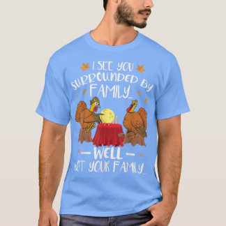 面白いターキー感謝祭Tシャツ Tシャツ