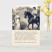 面白いダーシー プライドと偏見 ジェーン・オースティン カード (黄色い花)