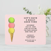 面白いテニスパーティー 招待状 (スタンド正面)