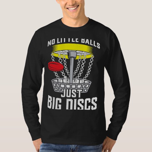 面白いディスクゴルフの服装 Tシャツ (正面)