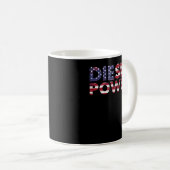面白いディーゼルトラック コーヒーマグカップ (正面右)