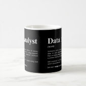 面白いデータの定義 データアナリスト コーヒーマグカップ (中央)