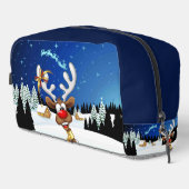 面白いトナカイの覗き見クリスマスミーム ドップキット (右コーナー)