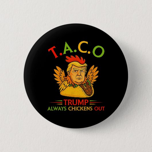 面白いトランプタコトランプはいつも臆病者 7 缶バッジ (正面)