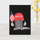 面白いトランプメガガージボトル漫画キャラクターアメリカ カード (黄色い花)
