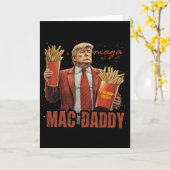 面白いトランプ マックダディTシャツ カード (黄色い花)
