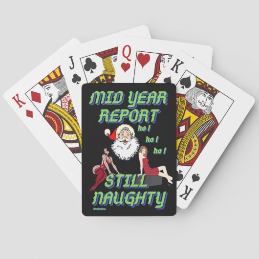 面白いトランプ「STILL NAUGHTY 2」 トランプ (裏面)