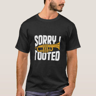 面白いトランペット奏者へのギフトアイデア ミュージック トランペット Tシャツ