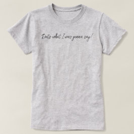 面白いドット私が言おうとしたこと麻雀スクリプト Tシャツ