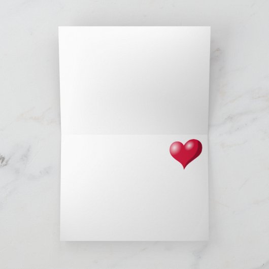 面白いドナルド・トランプのバレンタインデーのカード シーズンカード (内部)