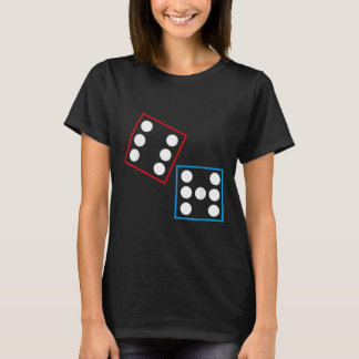 面白いドミノ6 7 ミーム 67 ドミノ 数学好き Tシャツ