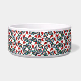 面白いドーベルマンの名前 クリスマスパターン ボウル