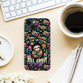 面白いナマケモノの名言フルプリント iPhoneケース
