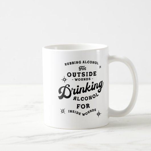 面白いニック・ミラー引用Tシャツ アルコールユーモア 新作 コーヒーマグカップ (右)