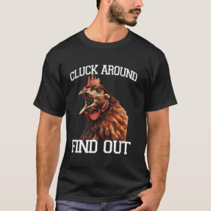 面白いニワトリのささやき手T鶏のためのおかしい服 Tシャツ