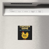 面白いニワトリのチキンゲームを見ないで マグネット (インサイチュ (食洗機))
