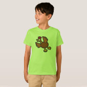 面白いニワトリ Tシャツ (正面フル)