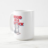 面白いネコ コーヒーマグカップ (正面左)