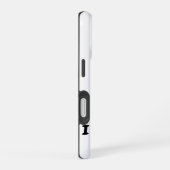 面白いネコ  iPhone 16ケース (右側面)
