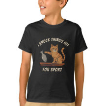 面白いネコTシャツ