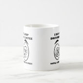 面白いノイズ コーヒーマグまたはトラベルマグ コーヒーマグカップ (中央)