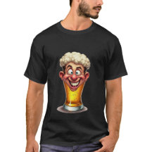 面白いノベルティIPAビールグラフィック メンズ