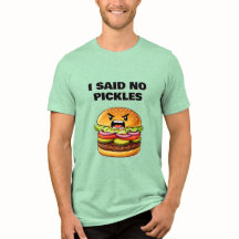 面白いノーピクルスTシャツ
