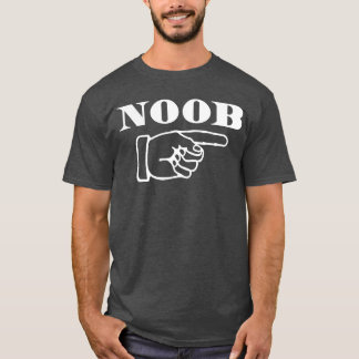 面白いノーブ+ゲーミング 私はノーブゲーマーと一緒です 面白い Tシャツ