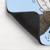 面白いハエの漫画 マウスパッド (コーナー)