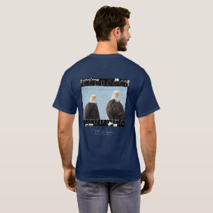 面白いハクトウワシ おこった顔 フィルム ストリップ Tシャツ