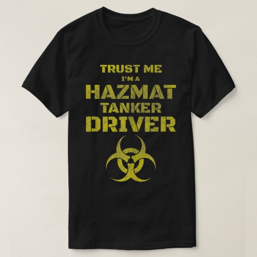 面白いハズマタンカー運転手のギフト Tシャツ (デザイン正面)